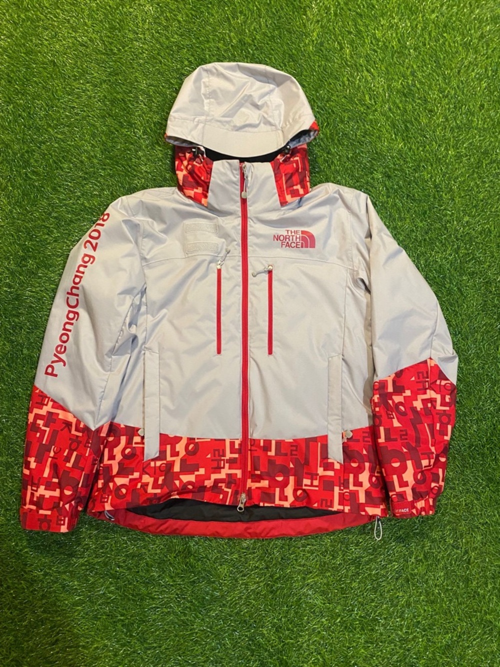 Tnf the north face Pyeongchang paralympics games ski snowboard zip up jacket M